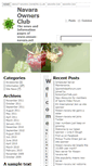 Mobile Screenshot of navaraownersclub.com